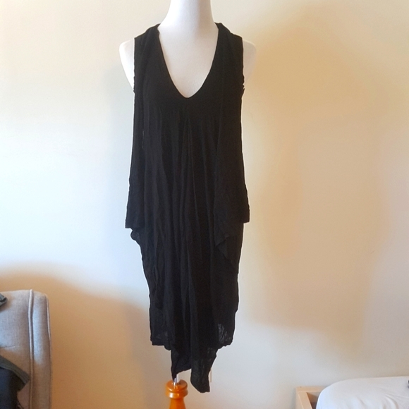 NWOT Rudsak Black Dress / Long Top Body Con - Small - Picture 5 of 14